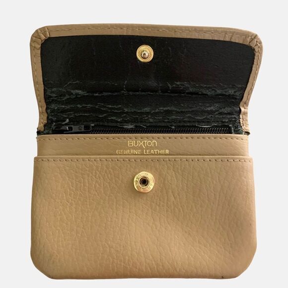 Buxton Vintage Small Leather Wallet - Picture 3 of 4